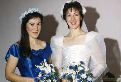Pamela Matthews and sister Ann