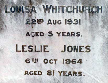 Louisa Whitchurch stone