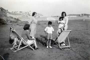 On the beach