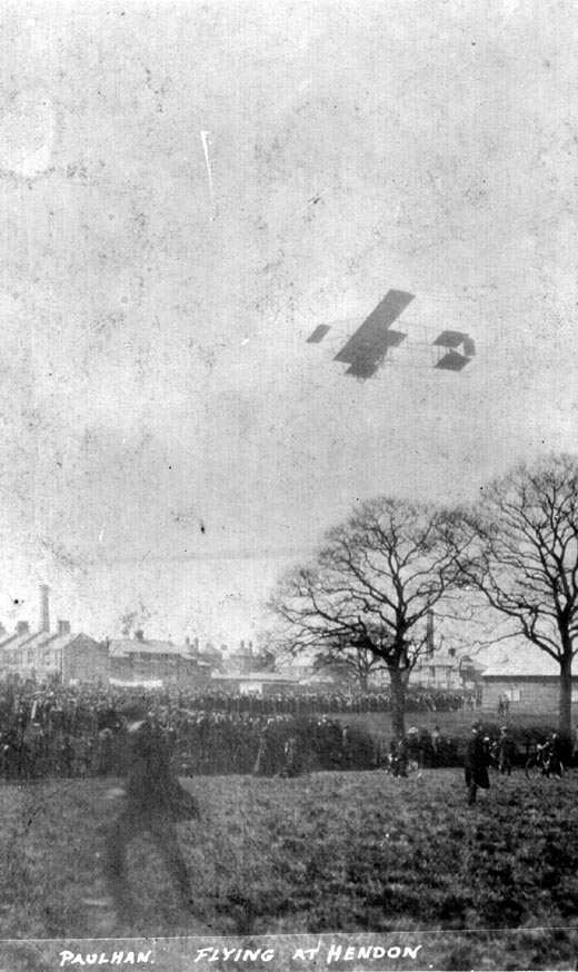 Flying at Hendon