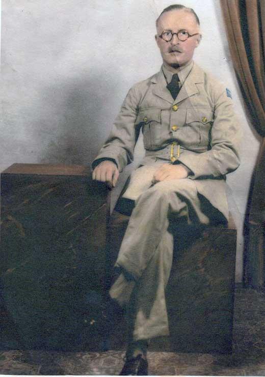 Kenneth in uniform