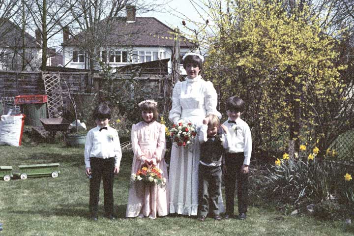 Alison and bridesmaid