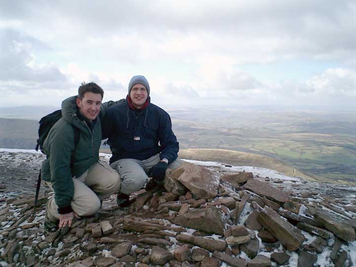 At the summit