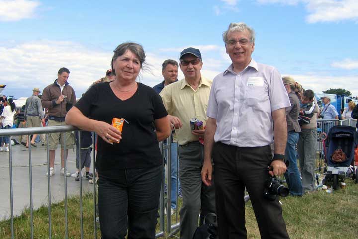 Carol, Ian and Malcolm