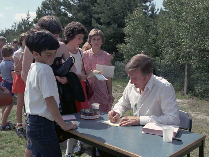 Iain and Roy Castle