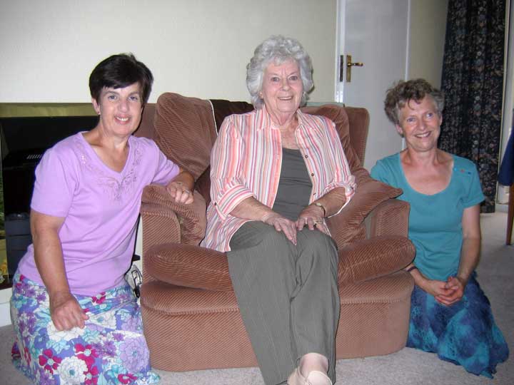 Rosemary, Connie and Marion